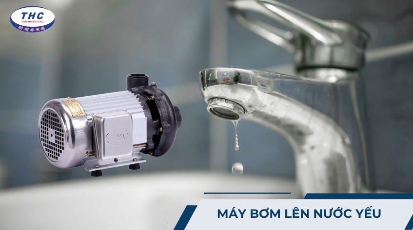 Máy bơm lên nước yếu: Cách khắc phục và 5 nguyên nhân phổ biến
