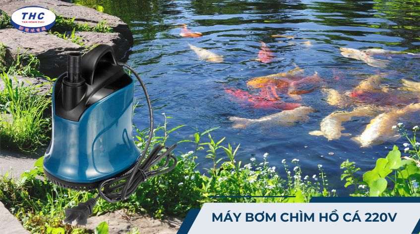 Máy bơm chìm hồ cá 220v: Công dụng, bảng giá và thông số