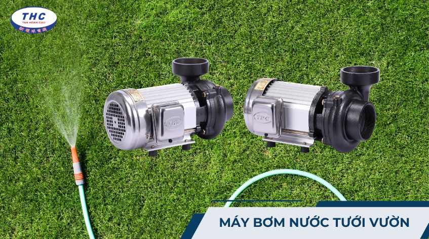 Máy bơm nước tưới vườn (motor): Bảng giá, lắp đặt và sử dụng