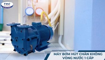Máy bơm hút chân không vòng nước 1 cấp