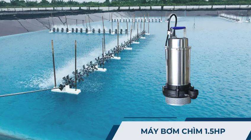 Máy bơm chìm 1.5HP
