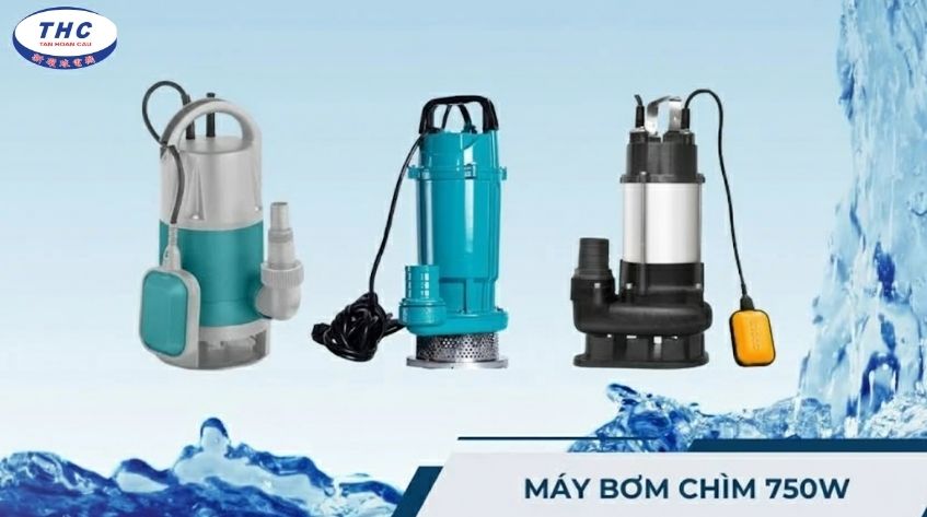 Máy bơm chìm 750W