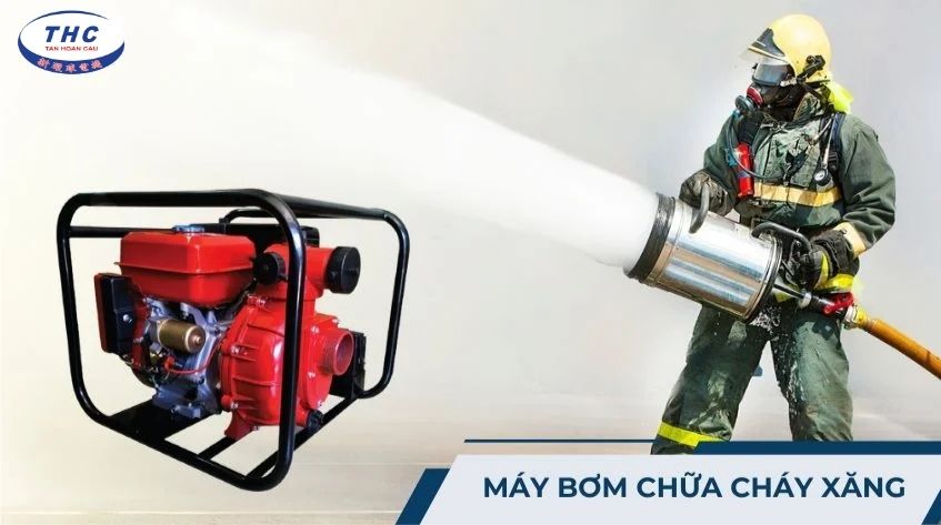 Máy bơm chữa cháy xăng