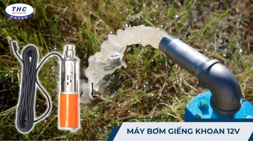 Máy bơm giếng khoan 12V