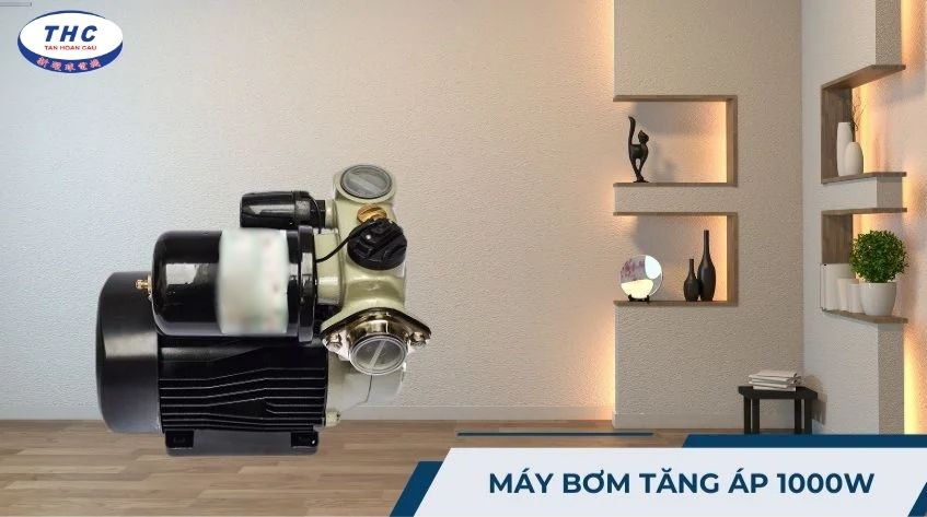 Máy bơm tăng áp 1000W