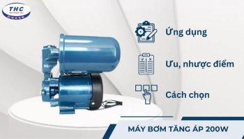 Máy bơm tăng áp 200w