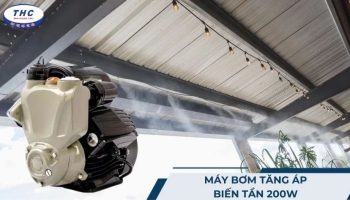 Máy bơm tăng áp biến tần 200W