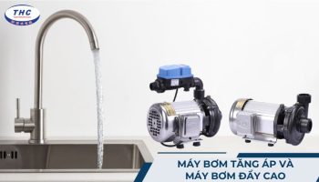 máy bơm tăng áp và máy bơm đẩy cao