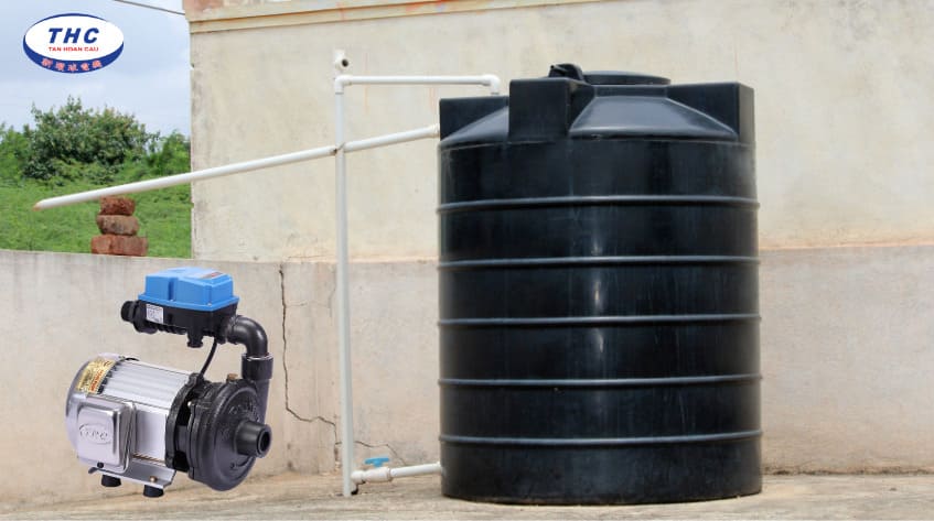 mô hình hệ thống bơm nước tự động