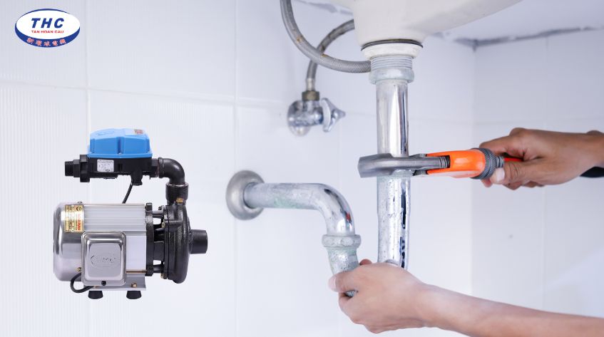 cách bảo trì bơm tăng áp cảm biến dòng chảy