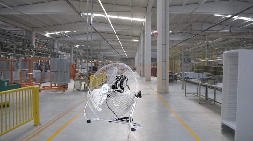 Lợi ích khi sử dụng quạt sàn công nghiệp