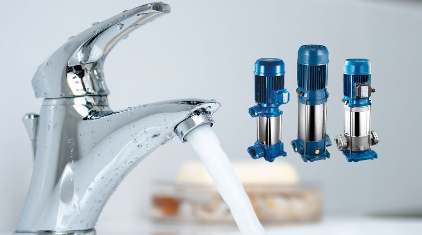Công dụng của bơm tăng áp trục đứng