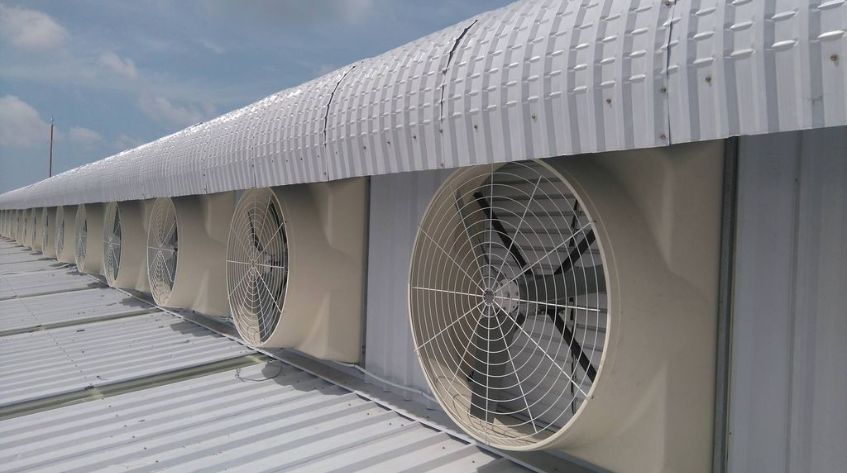 Công dụng của quạt công nghiệp hút mùi