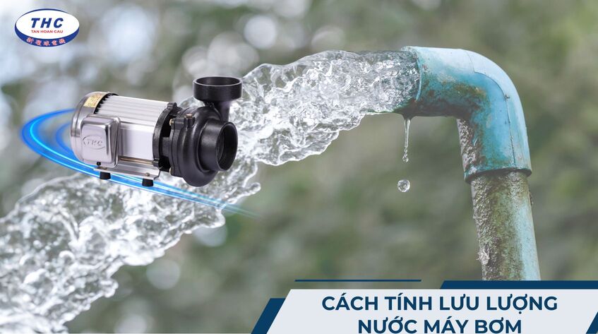 Cách tính lưu lượng nước máy bơm