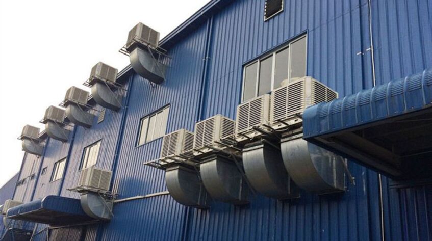 quạt hơi nước nhà xưởng