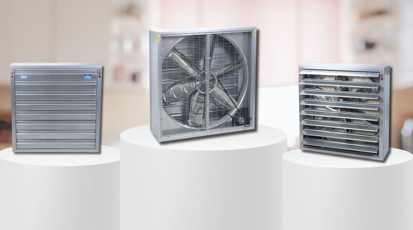 quạt thông gió gắn tường​ công nghiệp