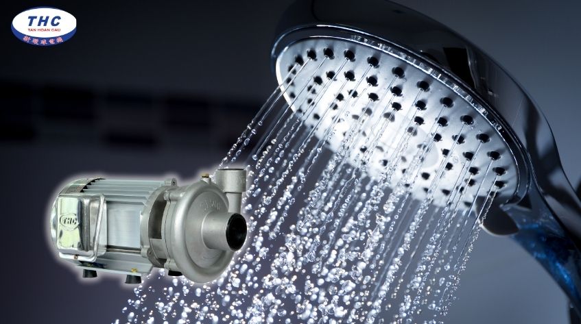 Máy bơm nước Inox 304 2HP S-1500 giúp tăng áp lực nước