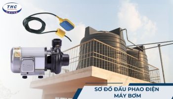Sơ đồ đấu phao điện máy bơm​ nước​