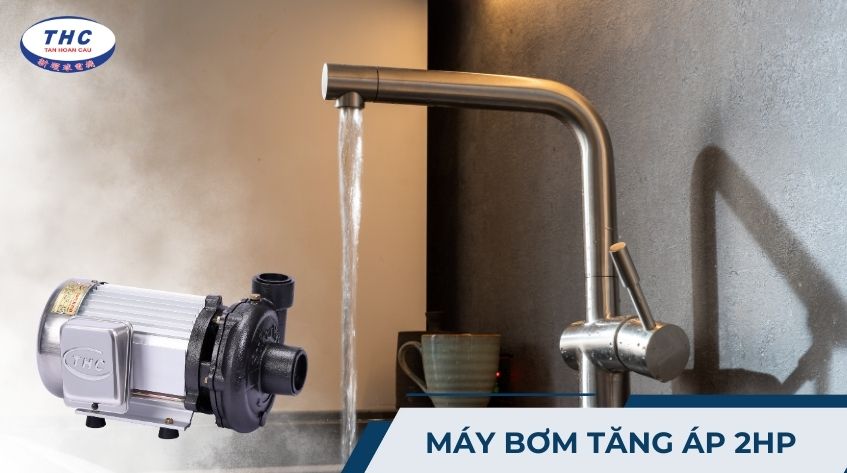 Máy bơm tăng áp 2HP (2 ngựa)