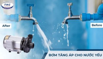 Máy bơm tăng áp cho nước yếu