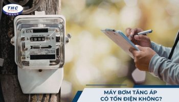 Máy bơm tăng áp có tốn điện không