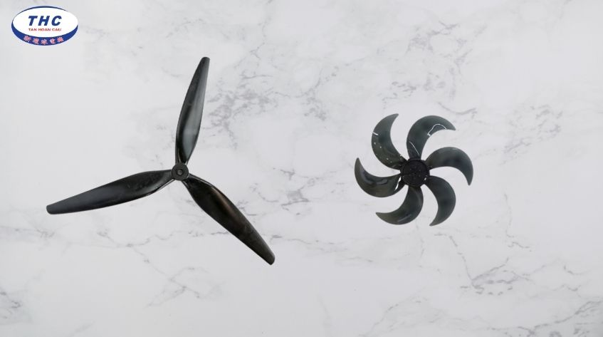 Sự khác biệt giữa cánh quạt công nghiệp và cánh quạt dân dụng